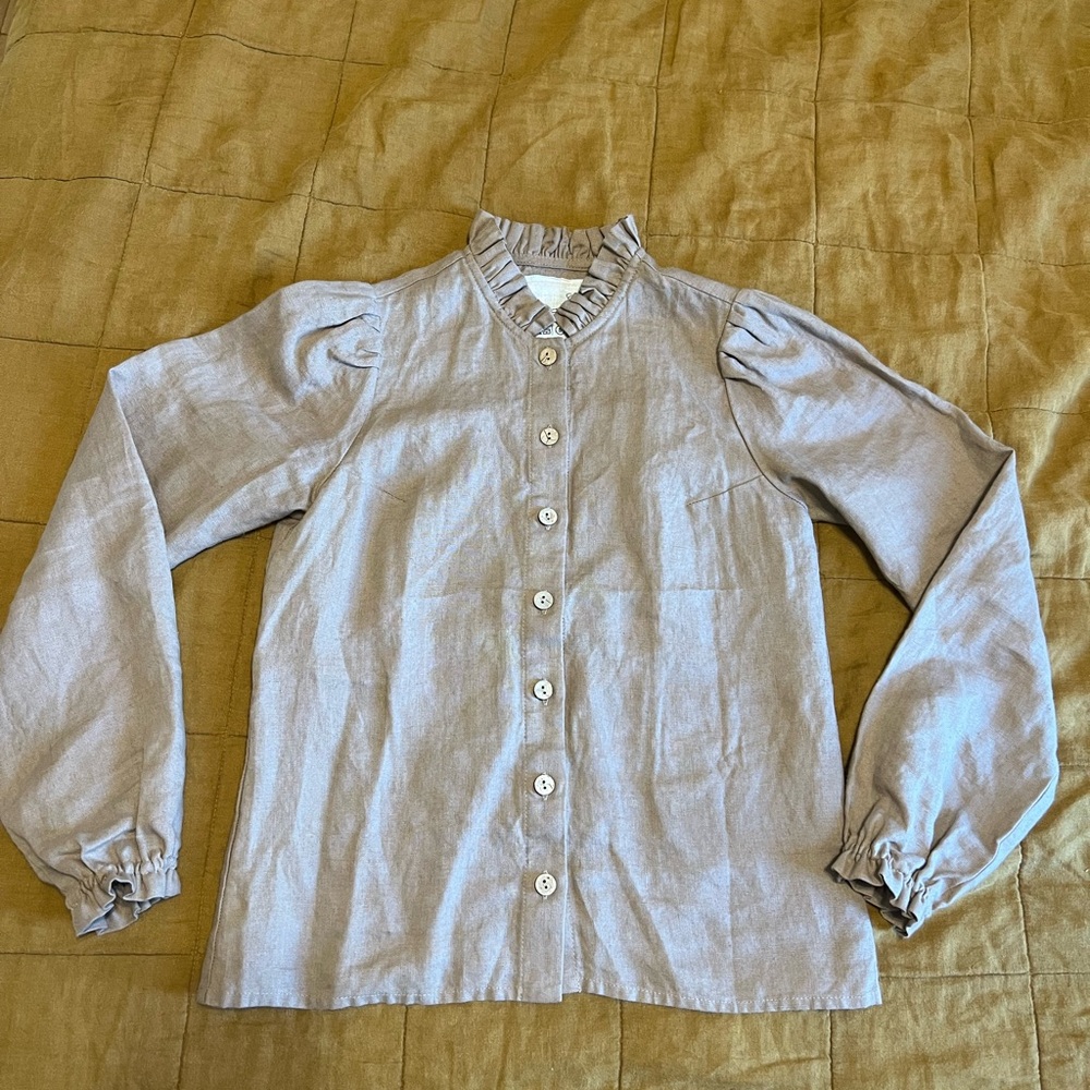 NPL Button-up Shirt, Linen
